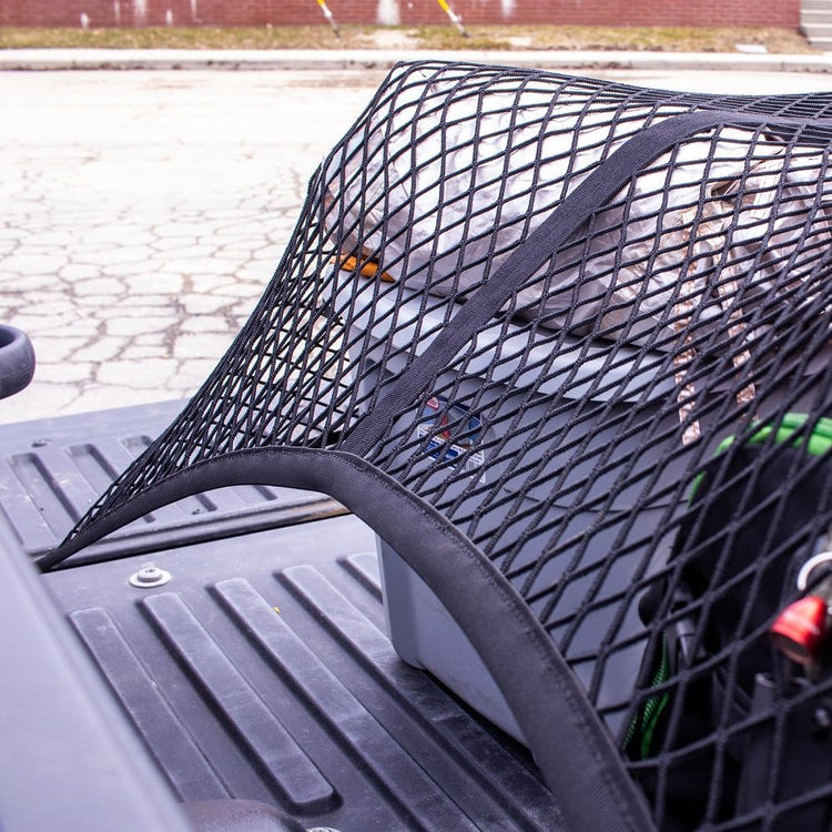 Highly Elastic Cargo Net, Simple Truck Bed Cargo Mesh Organizer, Suitable for Daily Light Loads of Trucks, 4&