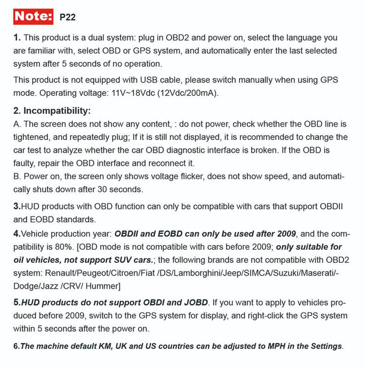 2025 New Car Digital GPS Tachometer, Car HUD Head-Up Display, OBD/GPS Smart Meter, Speed, Engine RPM, Voltage Screen, Fault Detection, Clear Fault Code, Hill Descent Meter, Ambient Lighting Multifunctional for Most Vehicles