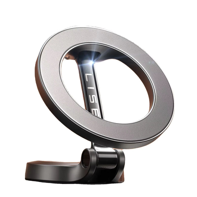 Lisen Car Magnetic Folding Phone Holder Antishake Holder Suction Cup Car Navigation Phone Holder