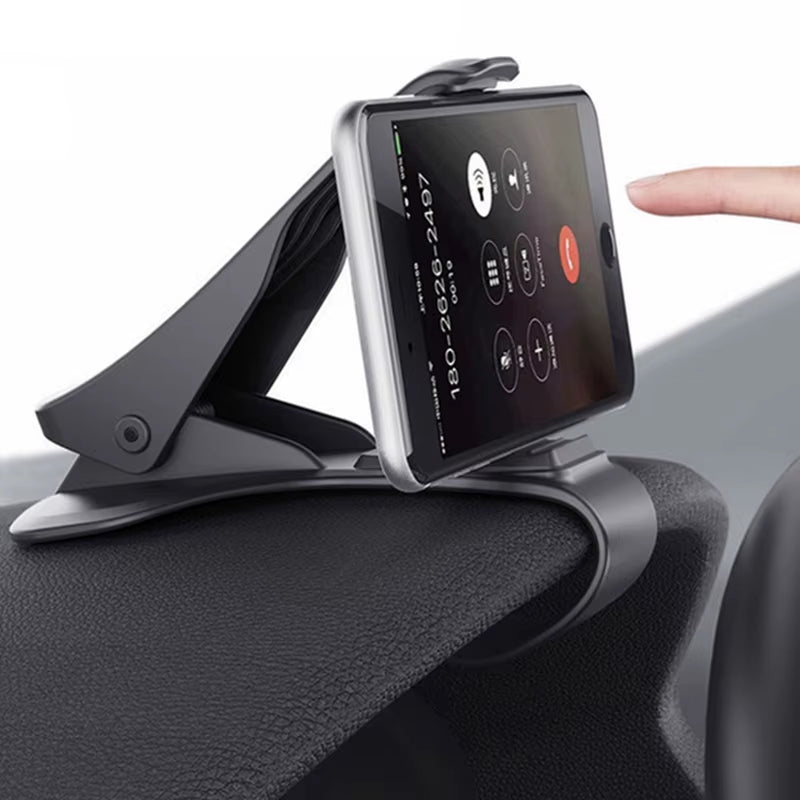 Universal Car Phone Holder GPS Navigation Dashboard Phone Holder for Mobile Phone Clip Fold Holder Mount Stand Bracket