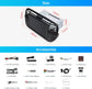 7" Android 14 1 Din Car Stereo 4+64GB for Fiat 500(2007-2015) Black, Octa-Core Radio Player, Built-In 4G ASM DSP 2K Carautoplay Android Auto GPS Navigation Bluetooth 5.0 New UI, Optional DAB+.