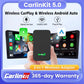 5.0 Wireless Carplay Android Auto Adapter 3 in 1 Wireless Car Adapter for Mazda Toyotal Peugeot Volvo Kia Spotify.