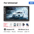 2Din Auto Radio Car Universal Multimedia DVD Player MP5 Wired Carplay Android Auto Mirror Link BT Support Rear View Camera SWC.