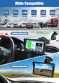 Portable Wireless Carplay Android Auto Screen Car Stereo, 7" HD Touchscreen Radio Carplay Screen for Car Support Mirror Link, Car Audio Receivers with Bluetooth/Aux/Fm/Eq/Voice Control.