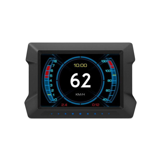 2025 New Car Digital GPS Tachometer, Car HUD Head-Up Display, OBD/GPS Smart Meter, Speed, Engine RPM, Voltage Screen, Fault Detection, Clear Fault Code, Hill Descent Meter, Ambient Lighting Multifunctional for Most Vehicles