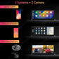 K2 Pro 11.3" Dash Cam 4K Front + Rear + GPS Wireless Android Auto Apple Car Play.