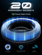 Lisen Car Magnetic Folding Phone Holder Antishake Holder Suction Cup Car Navigation Phone Holder