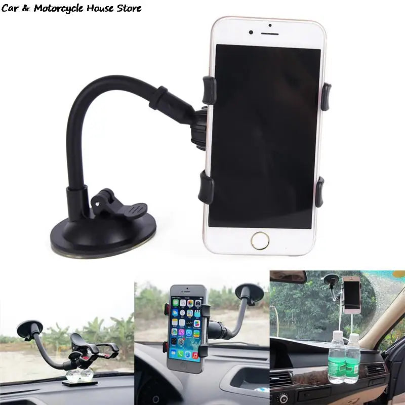1PC Car Phone Holder Windshield Holder for Phone in Car Support Mobile Phone GPS Mount Desk Table Cell Mobile Phone Holder Stand.