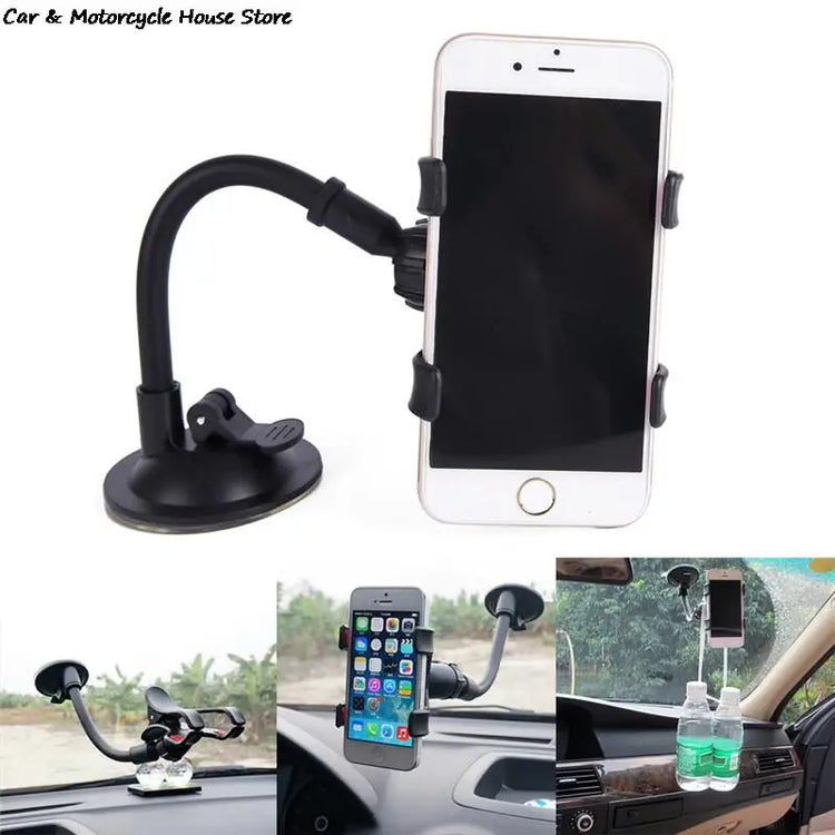 1PC Car Phone Holder Windshield Holder for Phone in Car Support Mobile Phone GPS Mount Desk Table Cell Mobile Phone Holder Stand.