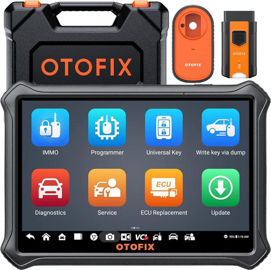 OTOFIX IM1 Key Fob Programmer Car Diagnostic Scan Tool 2 Years Free Update IMMO Functions,Bi-Directional Scanner, All System Diagnostic Scanner for Car,40+ HOT Services,Doip&Canfd