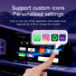HEYINCAR Carplay Smart Ai Box plus Android Wireless Carplay Android Auto Adapter for Netflix for Youtube Car Play Ai Tv Box.