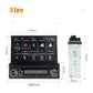 ZD1 7“ 1 Din Carplay Car Radio Android Auto Multimedia Retractable HD Touch Screen FM AUX BT USB Mirrorlink Universal Autoradio.
