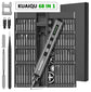 68 in 1 Precision Electric Screwdriver Set 64 Magnetic Bits 5 Torque or 5-In-1Manual Screwdriver Tool Foriphone Watch PC Glasses