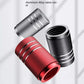 4Pcs Car Tire Valve Stems Cap Knurling Style Tire Valve Cap Aluminum Tire Wheel Stem Air Valve Cap Car Universal Accessories