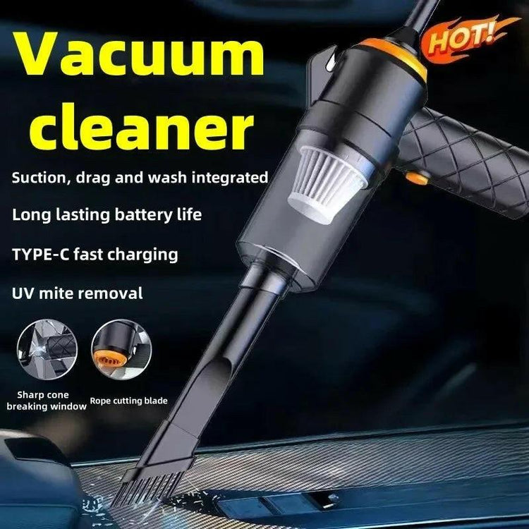 6000Pa Car Vacuum Cleaner, High-Power Mini Charging, Multifunctional Blowing and Suction, Handheld Car Vacuum Cleaner