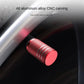 4Pcs Car Tire Valve Stems Cap Knurling Style Tire Valve Cap Aluminum Tire Wheel Stem Air Valve Cap Car Universal Accessories