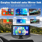 Portable Wireless Carplay Android Auto Screen Car Stereo, 7" HD Touchscreen Radio Carplay Screen for Car Support Mirror Link, Car Audio Receivers with Bluetooth/Aux/Fm/Eq/Voice Control.