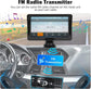 Portable Wireless Carplay Android Auto Screen Car Stereo, 7" HD Touchscreen Radio Carplay Screen for Car Support Mirror Link, Car Audio Receivers with Bluetooth/Aux/Fm/Eq/Voice Control.