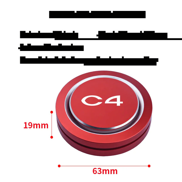 Car Air Freshener Solid Perfume Fragrance Lasting Diffuser Decoration Suitable for Citroen C4.