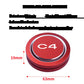 Car Air Freshener Solid Perfume Fragrance Lasting Diffuser Decoration Suitable for Citroen C4.