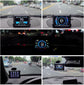 Jemora Multi-Functions Trip Computer P22 Universal Car Head up Display Car Gauge, OBDⅡ Diagnostic and Slope Meter Digital Speedometer Safe Driving Computer Overspeed Alarm for All Vehicles