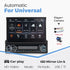 ZD1 7“ 1 Din Carplay Car Radio Android Auto Multimedia Retractable HD Touch Screen FM AUX BT USB Mirrorlink Universal Autoradio.