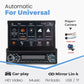 ZD1 7“ 1 Din Carplay Car Radio Android Auto Multimedia Retractable HD Touch Screen FM AUX BT USB Mirrorlink Universal Autoradio.