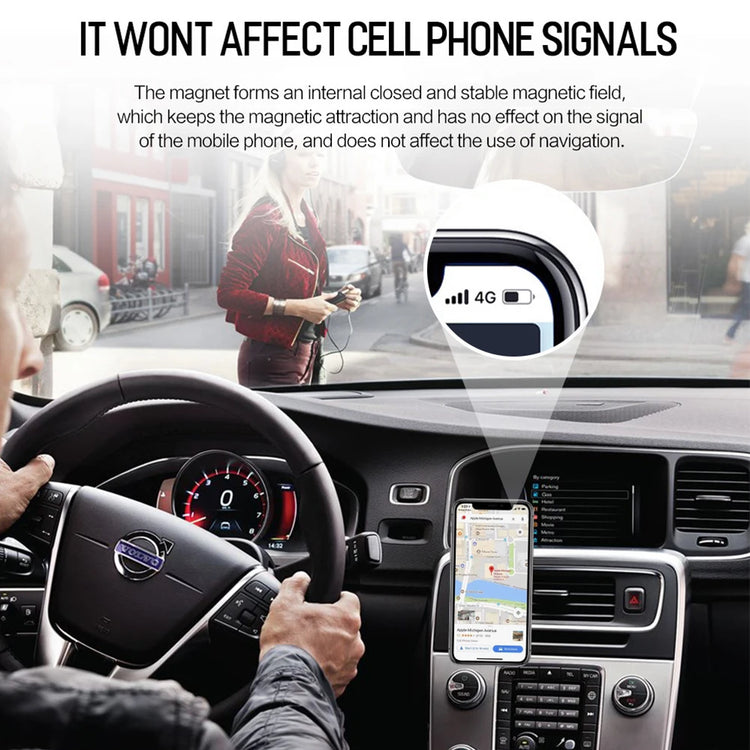 New Car Phone Holder Magnetic Gps Auto Universal Clip-On Air Vent Car Phone Holder Bracket for Car Accessorie Phone Holder Tools