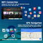 for Ford Focus S-Max Mondeo 9 Galaxy II C-Max Kuga Android Car Stereo Radio Carplay Android Auto 7 Inch Touchscreen Car Radio GPS Navi Wifi Backup Camera Hifi FM RDS SWC.