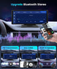 10.26 Inch Carplay Screen for Car,  Portable Android Auto Car Stereo HD IPS Touch Screen,Wireless Car Play Screen with GPS Navigation & Voice Control, Mirror Link,Bluetooth,Fm Transmission,Aux.