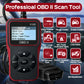 Car OBD2 Scanner Diagnostic Tool Code Reader, Car Voltage Tester Engine Fault Code Scanner, Charging Tester Diagnostic Tool V100