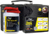 Resq Emergancy Tyre Repair Kit, with Easy Valve through Punture Repair Tyre Selant, Air Compressor, Suitable for All Car Makes and Models