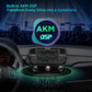 7" Android 14 1 Din Car Stereo 4+64GB for Fiat 500(2007-2015) Black, Octa-Core Radio Player, Built-In 4G ASM DSP 2K Carautoplay Android Auto GPS Navigation Bluetooth 5.0 New UI, Optional DAB+.