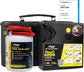 Resq Emergancy Tyre Repair Kit, with Easy Valve through Punture Repair Tyre Selant, Air Compressor, Suitable for All Car Makes and Models