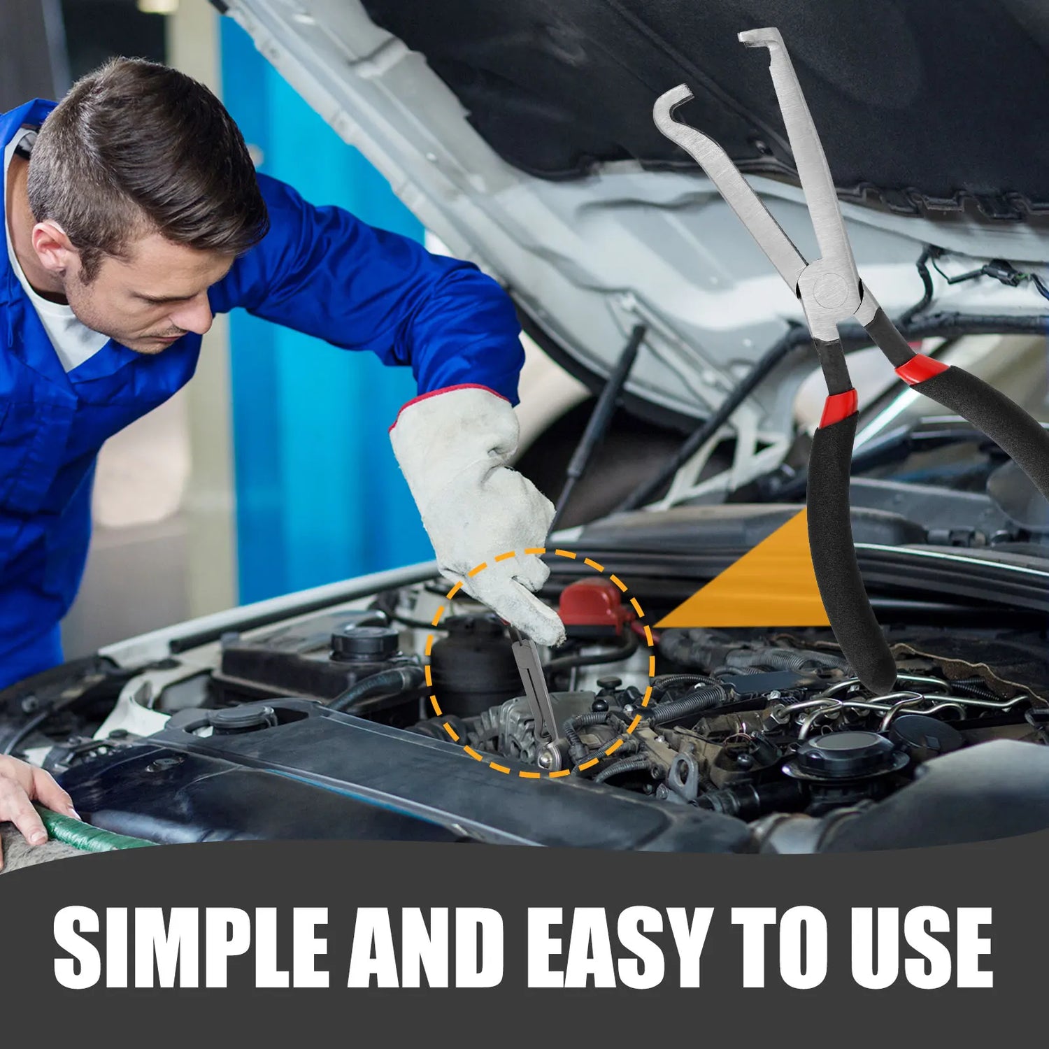 Auto Electrical Disconnect Tool Multipurpose Electrical Connector Removal Pliers for Car Motorcycle Automotive Repair Tools