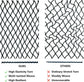 Highly Elastic Cargo Net, Simple Truck Bed Cargo Mesh Organizer, Suitable for Daily Light Loads of Trucks, 4&