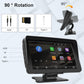 Portable Car Radio Wireless Carplay Screen Android Auto Screen,  7 Inch Touchscreen Bluetooth Portable Car Radio with FM Transmitter Voice Control.