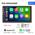 2Din Auto Radio Car Universal Multimedia DVD Player MP5 Wired Carplay Android Auto Mirror Link BT Support Rear View Camera SWC.