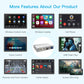 Wireless Carplay Android Auto Interface for Audi A4 B8 A5 Q5 2009-2015, with Airplay Mirror Link Car Play Functions.