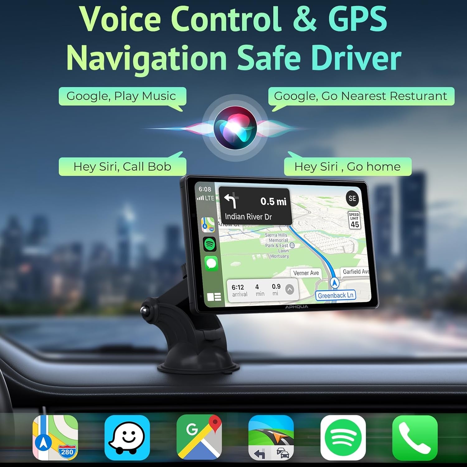 Carplay Screen for Car, 7&