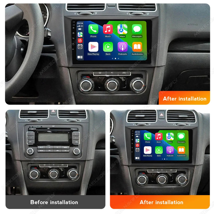 Android 8Core Wireless Car-Play Auto Car Radio Video Multimedia Player for VW Golf 6 2008-2016 GPS Navigation 5G WIFI DSP.