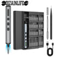 68 in 1 Precision Electric Screwdriver Set Power Tool Kits 5 Torque Magnetic Screw Driver Bits for Eyeglasses Watch Phone Laptop