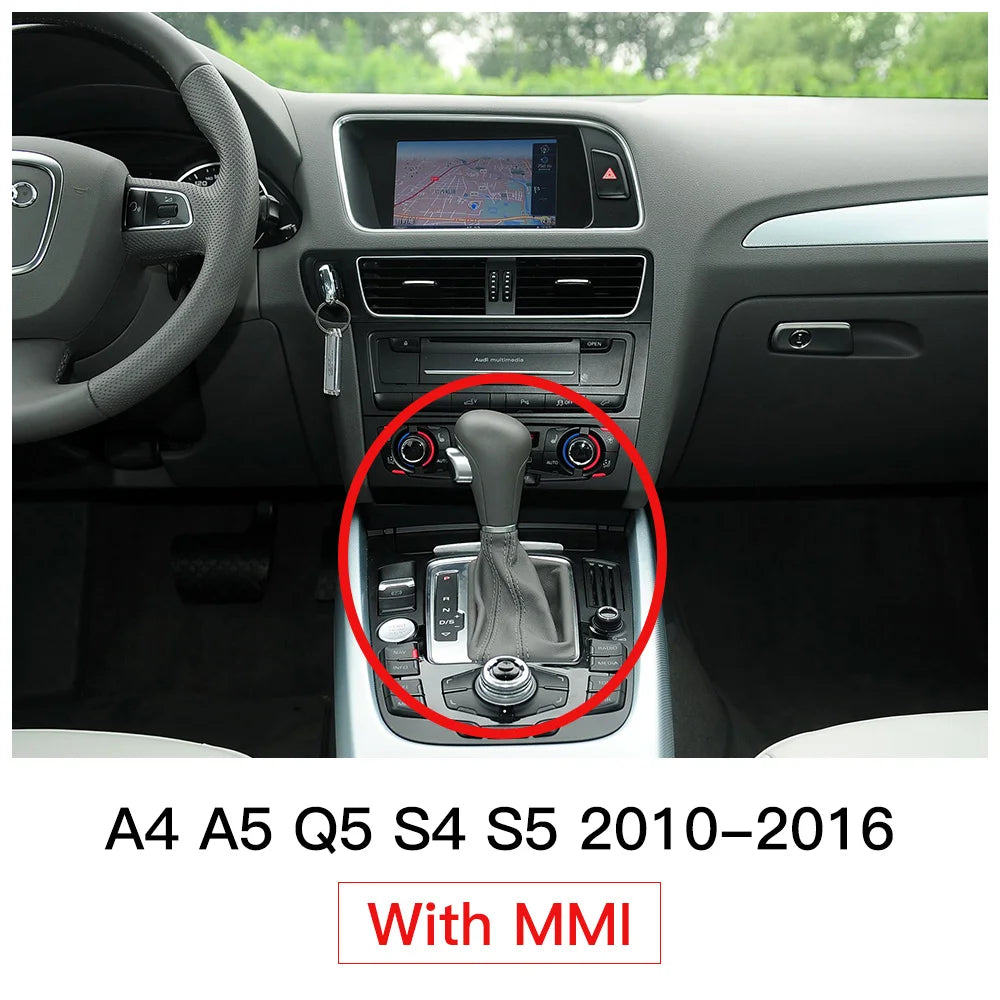 Wireless Carplay Android Auto Interface for Audi A4 B8 A5 Q5 2009-2015, with Airplay Mirror Link Car Play Functions.
