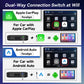 Wireless Carplay Android TV Box 3 in 1 Adapter for OEM Android Auto Car Play Box Multimedia Smart Ai Box Online Video.