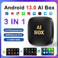 NEW Carplay Ai Box Android 13 Wireless Carplay Android Auto Car Video TV Box Wifi 2GB+32GB for Netflix Youtube Play Store.