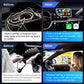 5.0 Wireless Carplay Android Auto Adapter 3 in 1 Wireless Car Adapter for Mazda Toyotal Peugeot Volvo Kia Spotify.