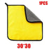 1/2/6Pcs Microfiber Cleaning Towel Car Cleaning Cloths Professional Detailing Car Drying Microfiber Towel Wash Towel Motorcycle