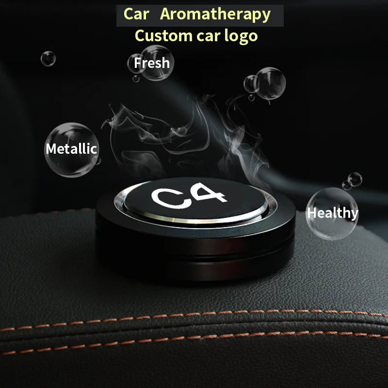 Car Air Freshener Solid Perfume Fragrance Lasting Diffuser Decoration Suitable for Citroen C4.