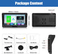 Portable Wireless Carplay Android Auto Screen Car Stereo, 7" HD Touchscreen Radio Carplay Screen for Car Support Mirror Link, Car Audio Receivers with Bluetooth/Aux/Fm/Eq/Voice Control.