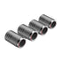4Pcs Car Tire Valve Stems Cap Knurling Style Tire Valve Cap Aluminum Tire Wheel Stem Air Valve Cap Car Universal Accessories